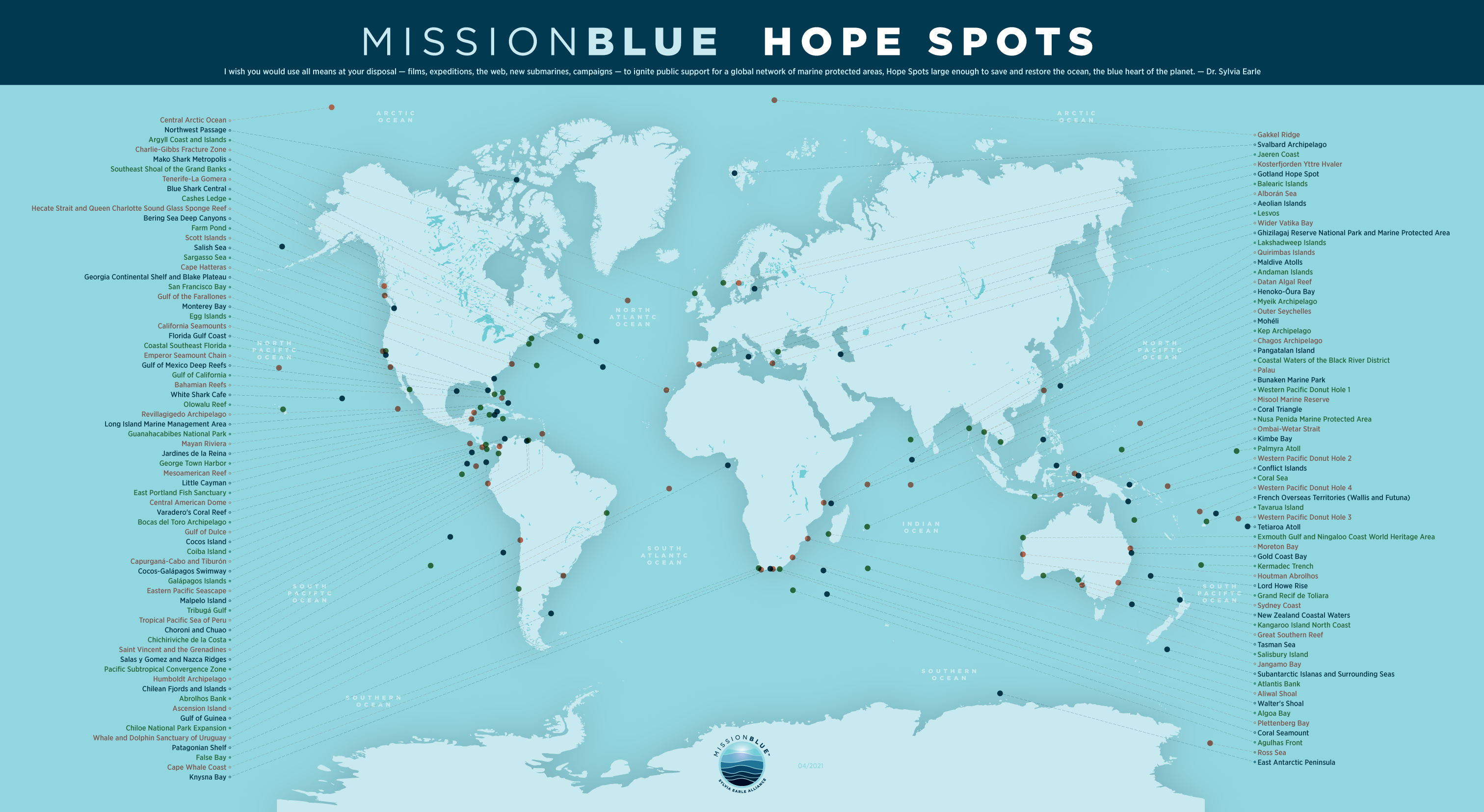Mission Blue Hope Spots